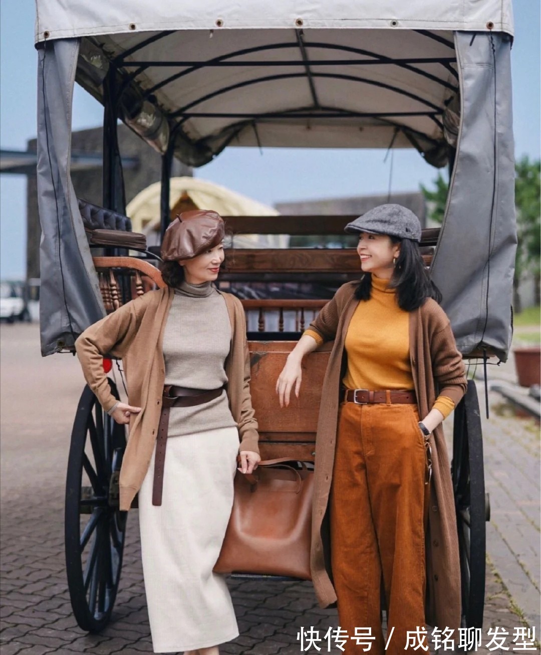 穿衣|六十岁比年轻人还会穿,穿搭优雅又接地气,奶奶辈也能美出新高度