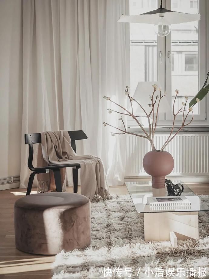 厨房|灵感家65㎡一室一厅，转角客厅和厨房简直美哭我