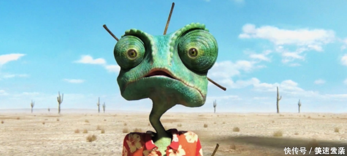 童话故事|动漫《兰戈》充满西部风情调调的配乐下的沙漠童话故事