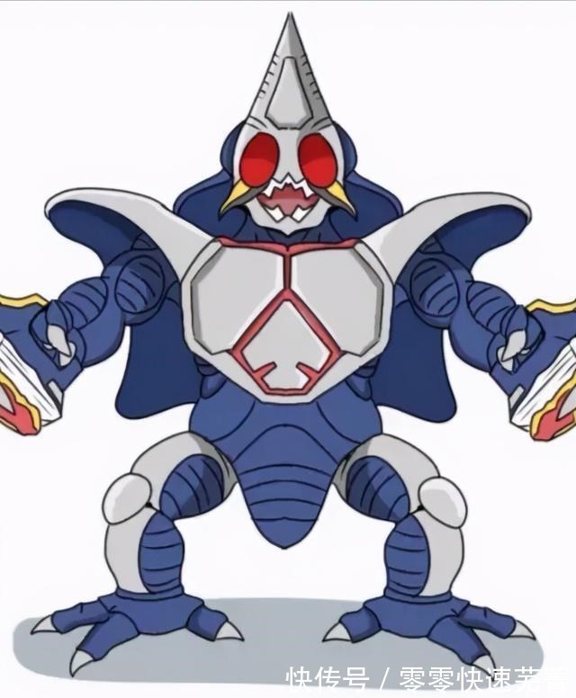 假面骑士剑|当五个假面骑士变成卡通造型,龙骑成为真正的红龙