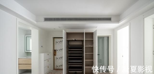 鞋柜|我真没想到,玄关柜侧边再装双排抽拉柜,双面储物,能多放80双鞋