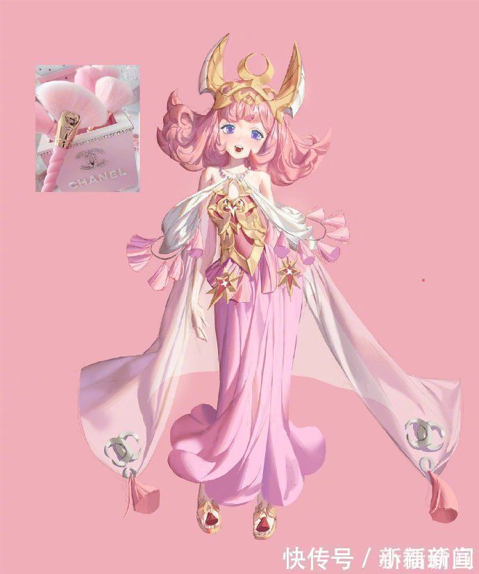 项链|发卡、耳环也能变美少女？这位画师脑洞太大，什么都能拟人化