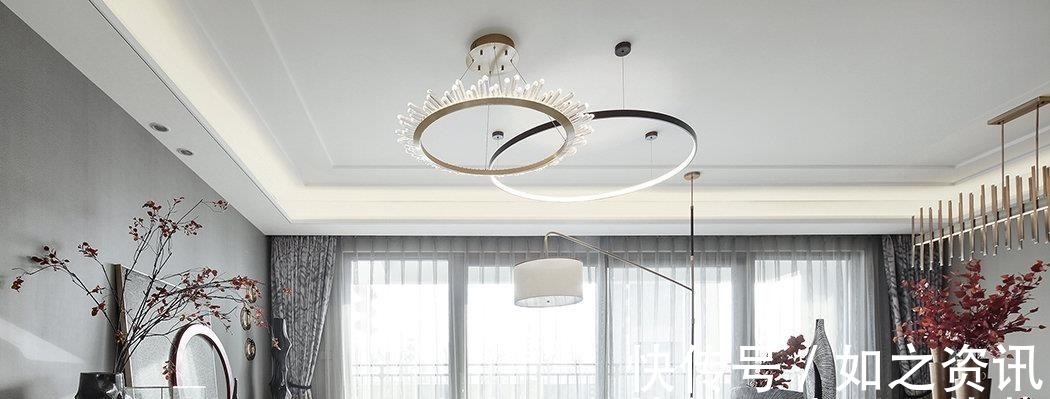 高级感|新中式的家庭装修,高级感十足,又显露着传统中式的克制和贵气!