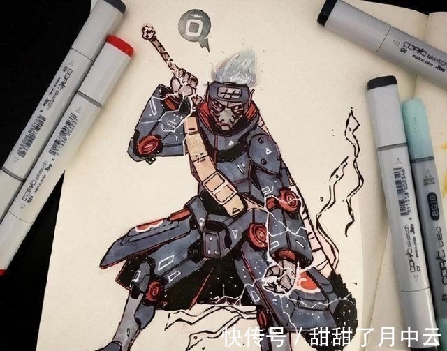 博人传|《火影》变机甲番机器人版佐助邪气十足，属于男人的浪漫来了