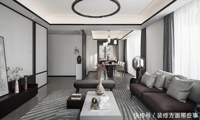 中式风|182平中式风四居室,让我无时无刻恣意享受明媚的光