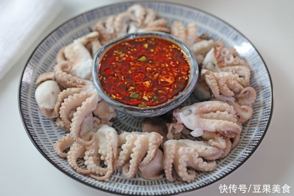 日常|#我的养生日常-远离秋燥# ?白灼八爪鱼?