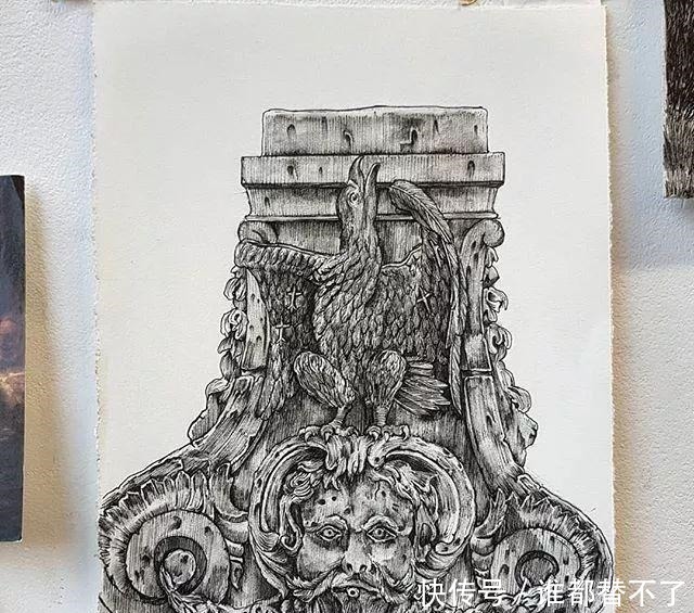 针管$全球最抠女画家，用一支2元针管笔惊艳世界，连英国皇室都惊叹