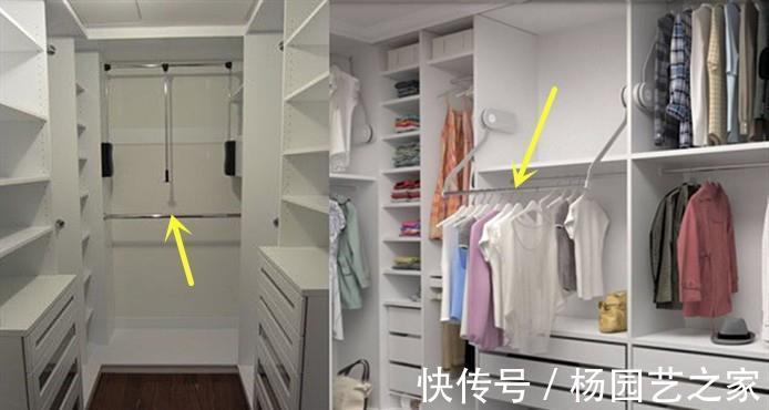 衣柜|柜子打得再多,不实用也是白搭,借“神器”改一个地方,收纳满分