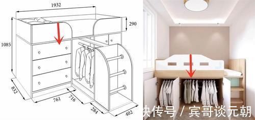 卧室|这位宝妈机智，床边抬高1m做书桌，睡觉不怕滚下来，一房当两房