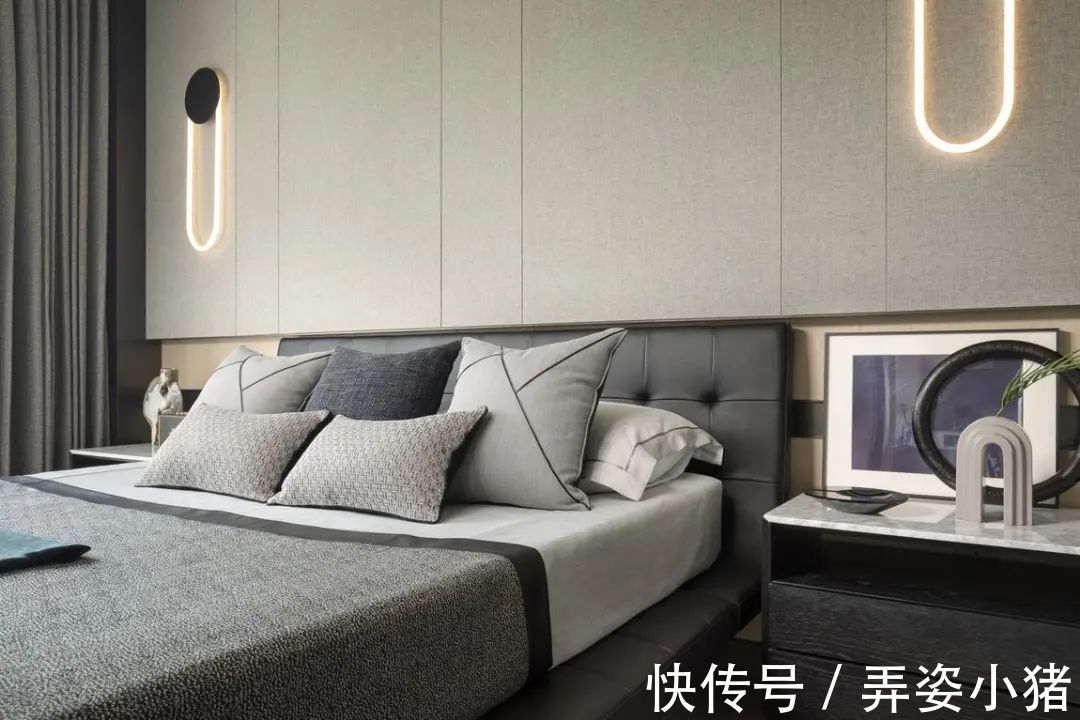 布置|210㎡联排小别墅,现代大方的布置,配色令人舒适