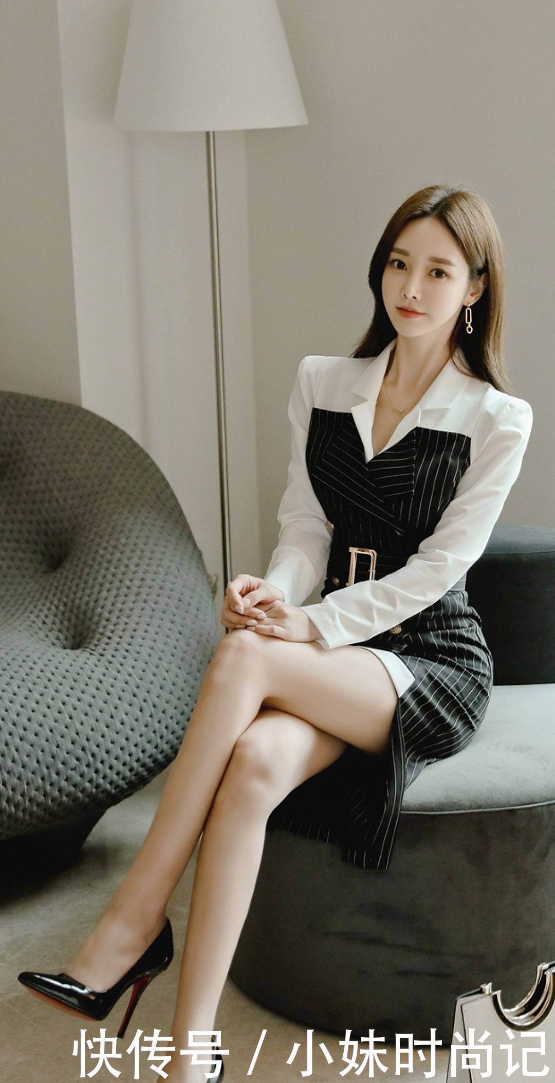 穿搭|美珠时尚穿搭,芭比短袖打底衫