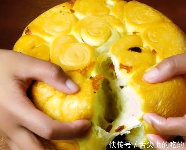 1斤面粉加4个鸡蛋,你最想不到的做法,比馒头简单,比馅饼好吃