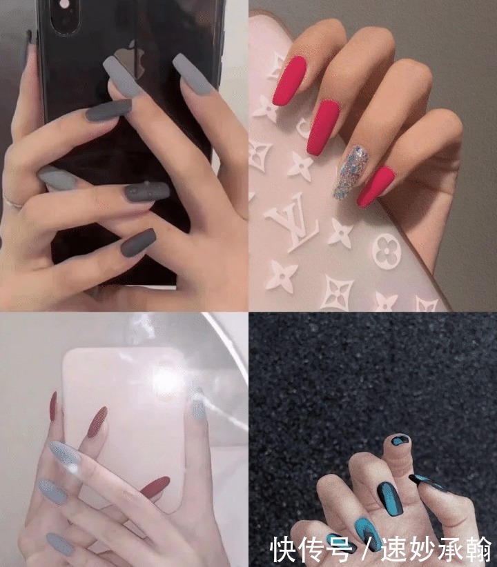 风格超酷的欧美风美甲,拿图去做!