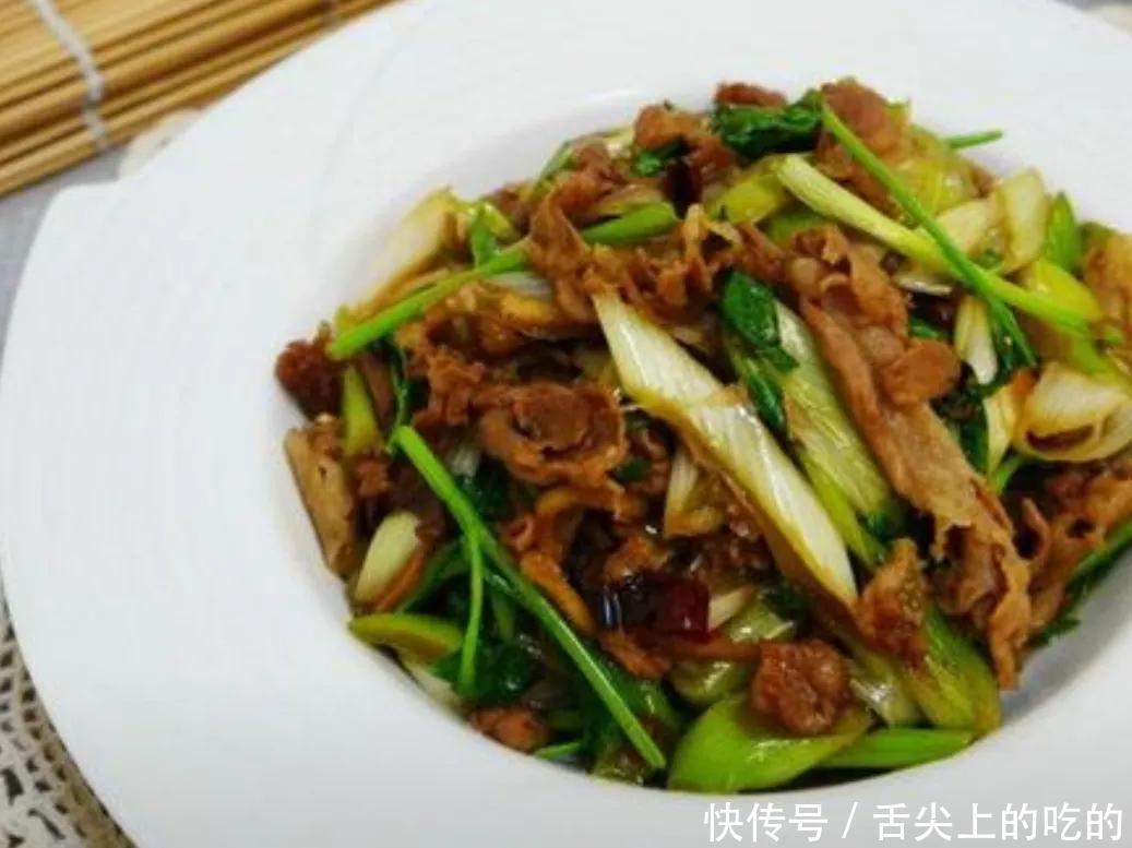 香菜|毅哥手把手教你,香菜爆牛肉,香辣劲道