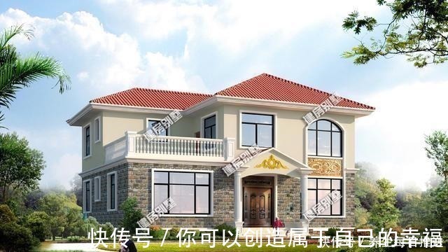 别墅|花最少的钱,建最经济实用的房,这3栋二层别墅一定不能错过!