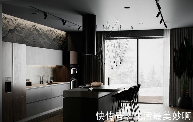 背景墙|工业风格的复式大宅,高级又有质感,健身房很帅气!