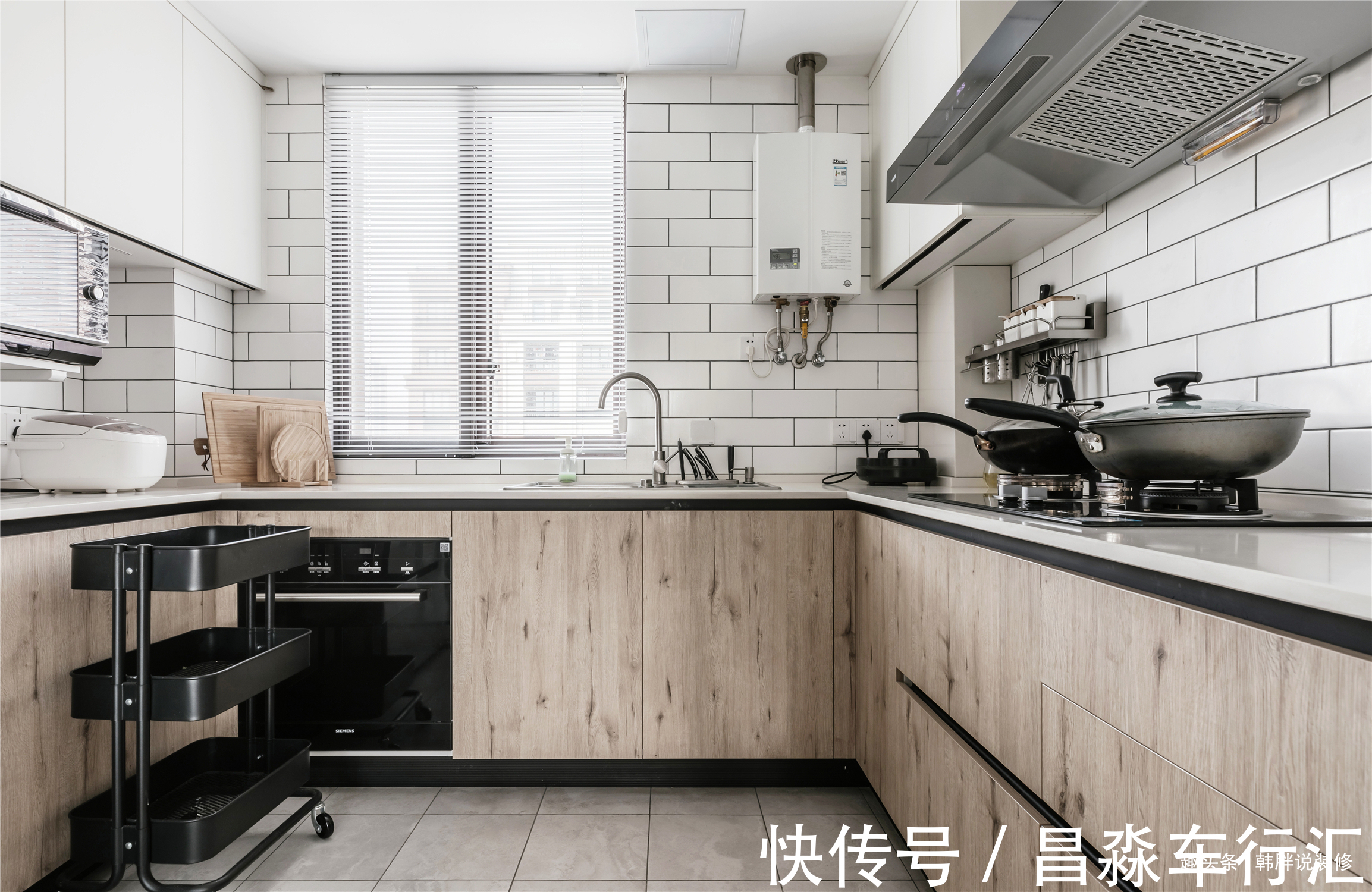 凹槽|厨房装推拉门早就过时了,聪明人都用这2种隔断,后悔没有早知道