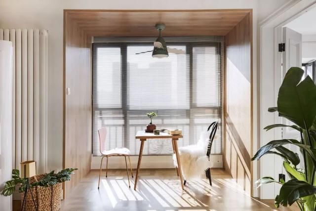 背景墙|77平简约风小户型两房改一房简洁的配色带来舒适的家