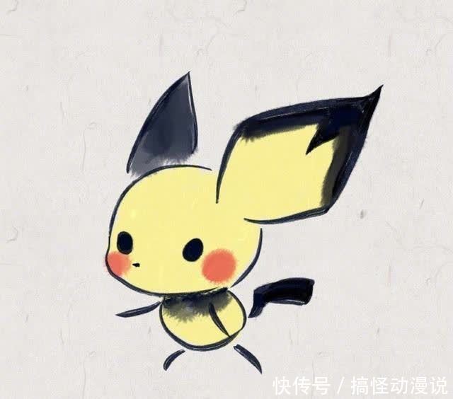河童|精灵宝可梦“无神”画风,杰尼龟像河童,皮丘倒是很可爱
