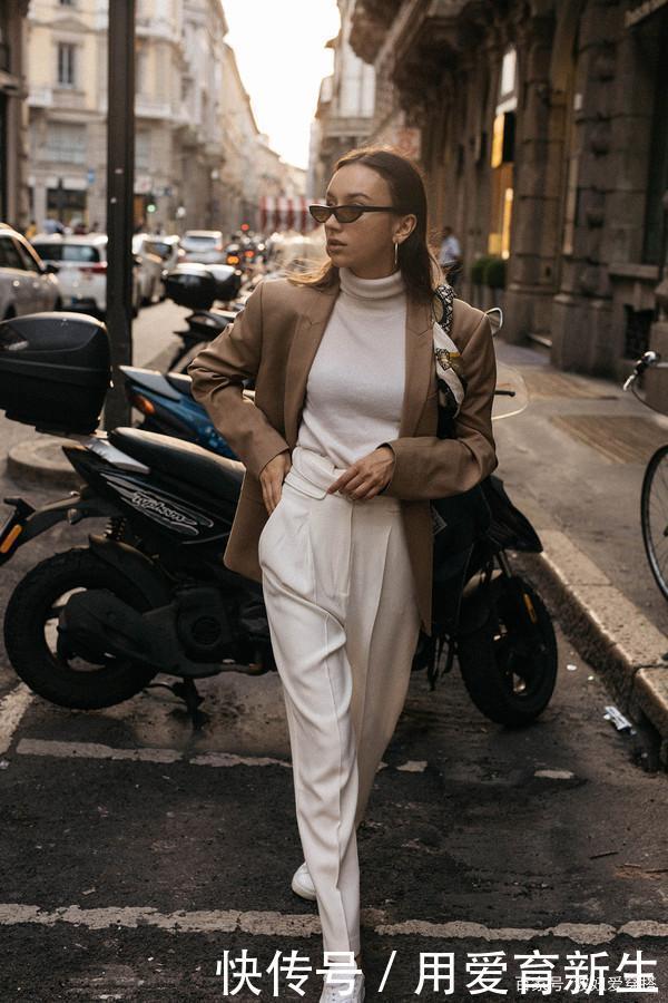 秋冬想靠“西装”穿出彩,这三种搭配一定要会,保暖时髦特显气质