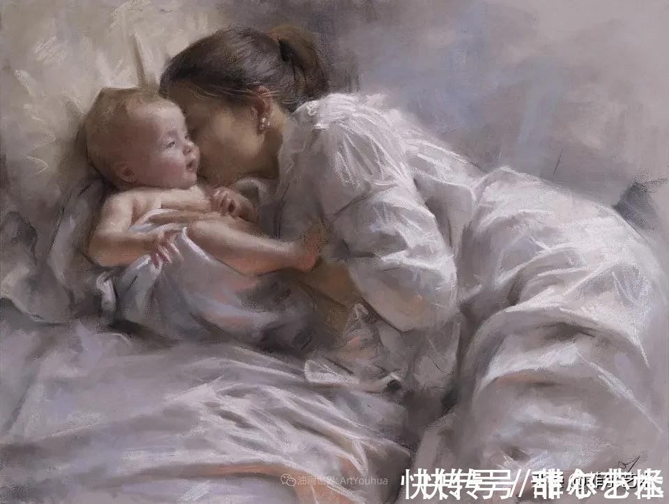 罗梅罗！婀娜多姿，美丽动人~西班牙画家维森特·罗梅罗·雷东多油画欣赏