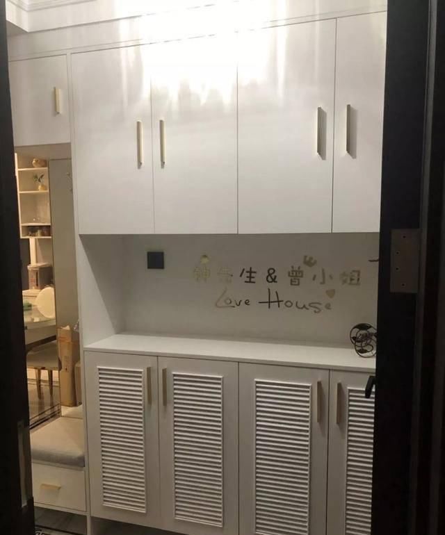 衣帽间|晒晒我的130㎡婚房，光入户就美翻了最喜欢主卫改的衣帽间