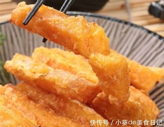 家家户户都有的食材,简单易学,色泽金黄酥脆,比薯条还好吃!