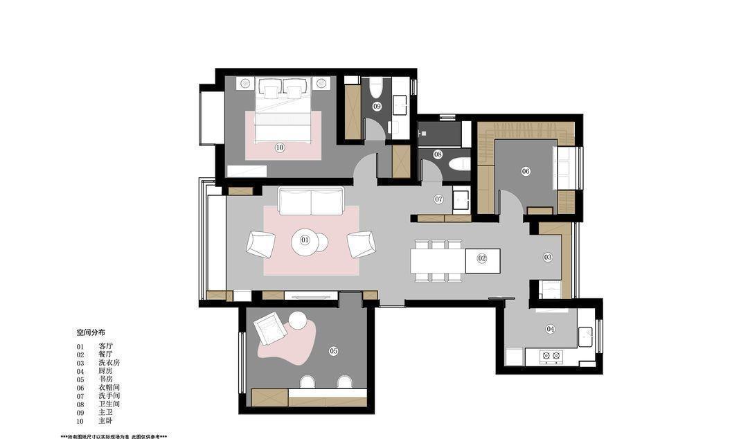 卫生生|用隐形门连接客厅,整合家居空间,让回家变成一件有意义的事