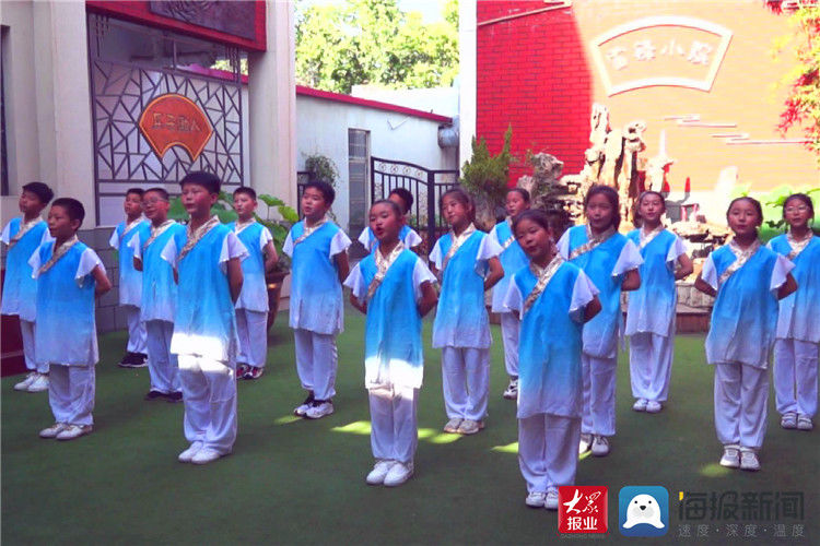 经典|市中区建设路小学积极创建“中华经典诵吟特色学校”