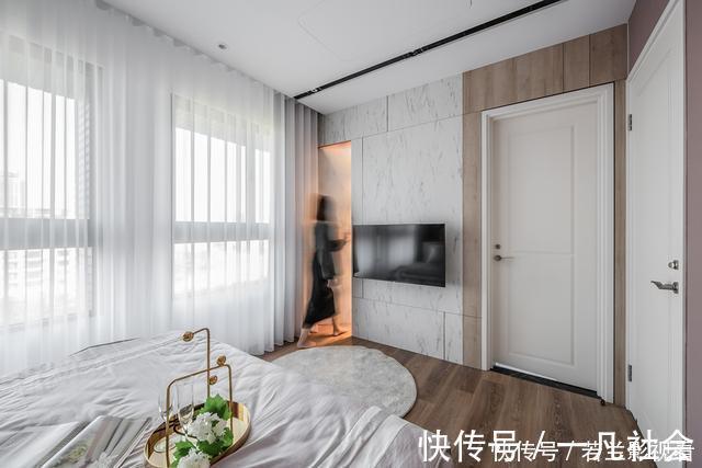 石纹|展开怀抱迎接无拘的晚年人生,89平米清新双人寓所,自由和谐