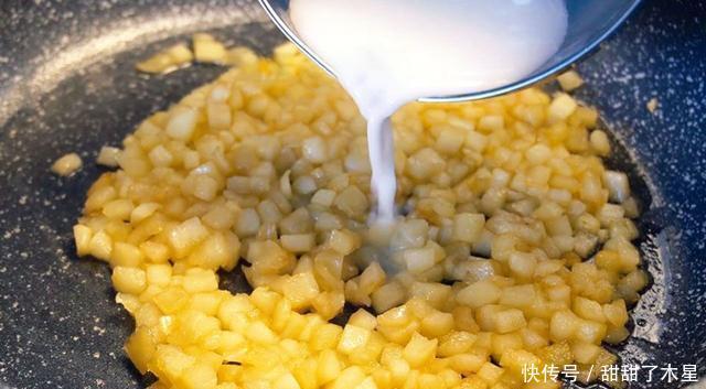 苹果派|不用揉面不用起酥,就能做出酥脆可口的苹果派,一口咬下料超足