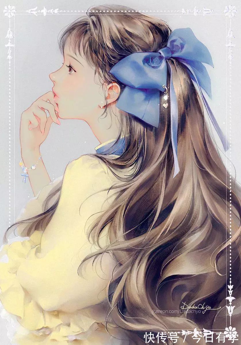 大触&画仙女专业户,大触笔下的仙女太有灵气了,好想娶回家