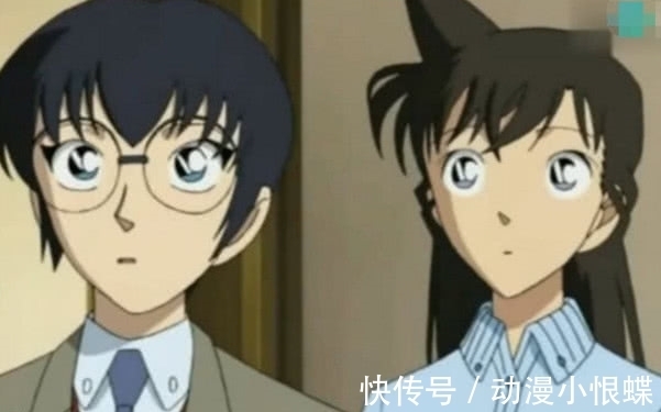 偵探類|柯南:小蘭和男生共處一室,柯南氣成表情包