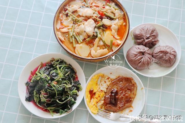 孩子|母子俩的午餐,不将就用心做,孩子爱吃胃口好,长得快