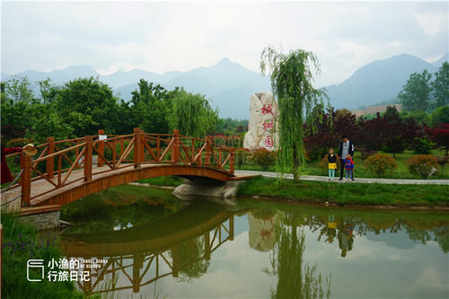 西安秦岭秘境花谷，终南山环绕中的立体画卷，春光无限、花开正浓