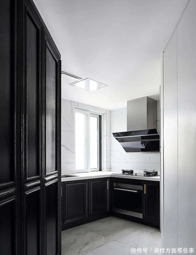 屋主|100㎡黑白色系法式风,打造了一个纯净通透、诗意缠绕的家