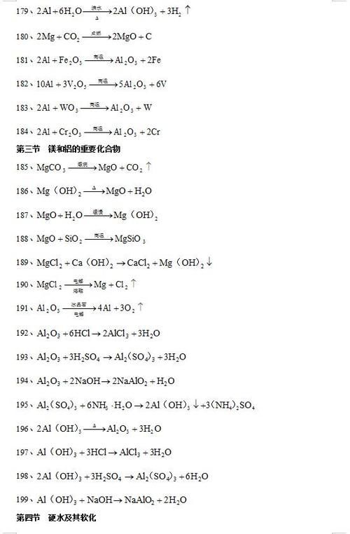 化学|轻松搞定高考化学拦路虎——高中化学方程式