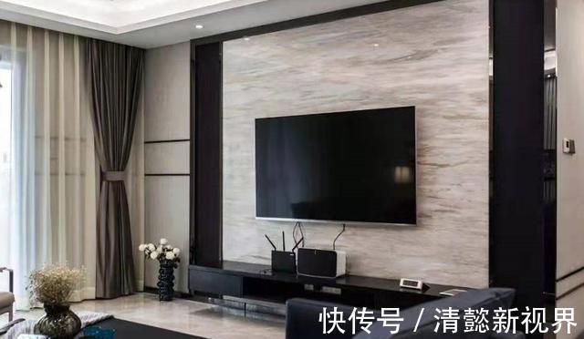 颜值担当|如何打造一款有档次的电视墙做好这4处细节,秒变颜值担当