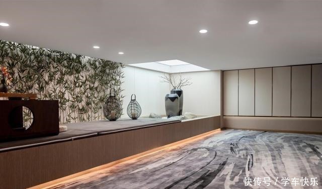 客厅|390㎡中国风别墅,一进门就被客厅吸引,这才是惊艳之作!