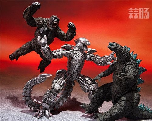 模型|万代推出S.H.MonsterArts《哥斯拉大战金刚》机械哥斯拉可动模型