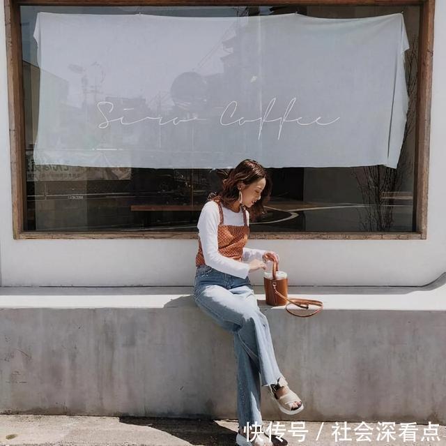 真服|小个子怎么穿仅155cm的她穿出了170的身高,这气场真服