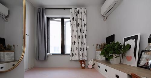 餐厅|晒晒我家63㎡新房,客厅做个小改造,一卧瞬间变两卧,太实用了