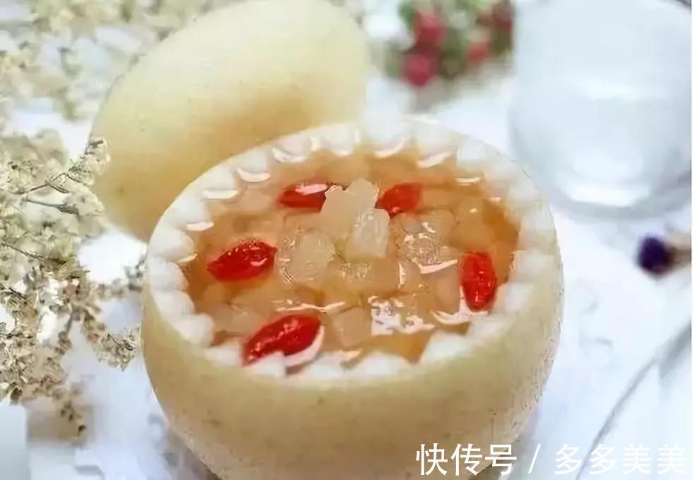 冰糖雪梨|遇到咳嗽不必慌,燕窝+川贝+雪梨+冰糖来救急!