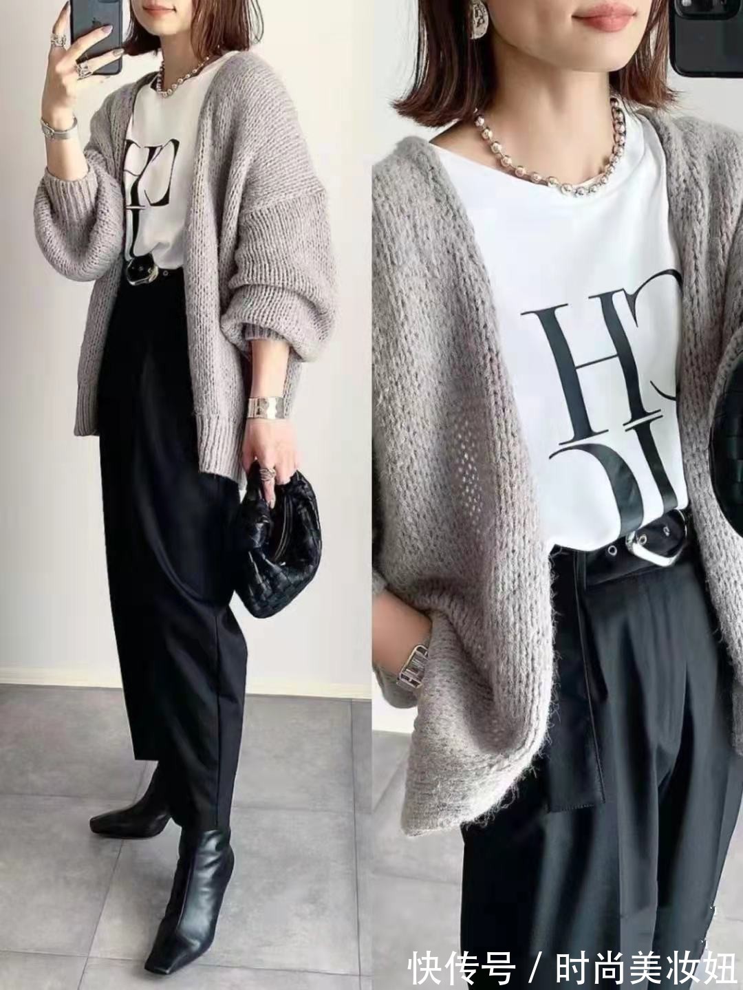 路人感 中年小个子会穿更重要,“选松不选紧”,轻松摆脱路人感