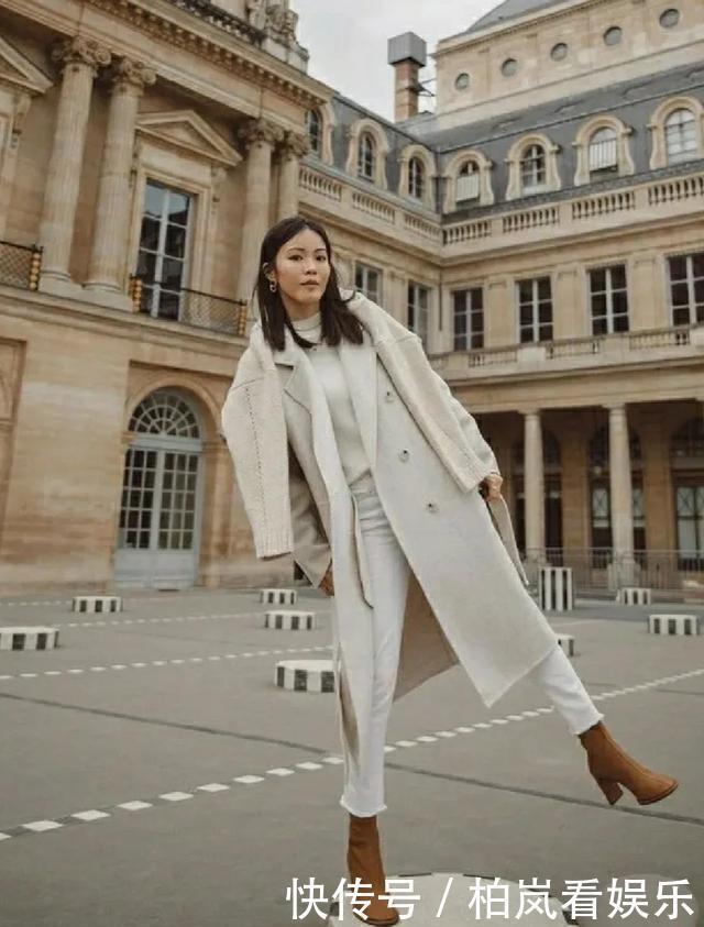 秋冬大衣穿搭关键在裤装，宝藏博主亲自示范，这4种裤装最高级