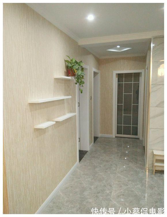 装修|135平装修了5个月，硬装12万不包家具家电，客厅餐厅铺墙砖很大气