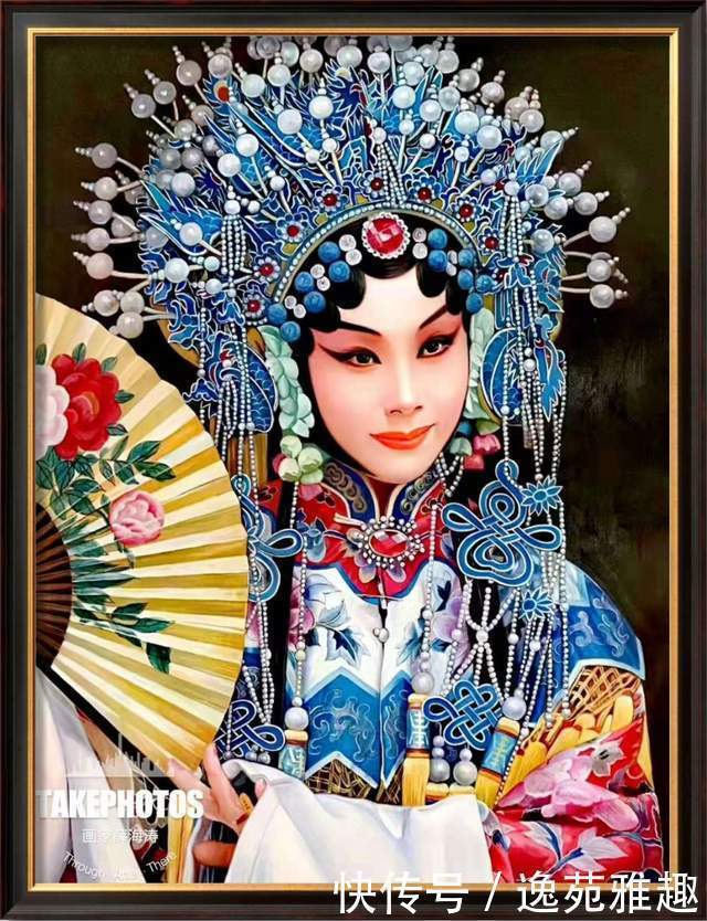 薛海涛先生|京剧油画,美到心底。国粹京剧超写实油画第一人薛海涛作品欣赏