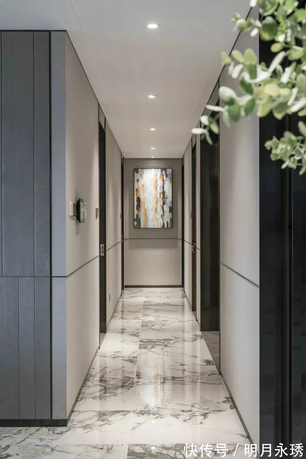 装饰画|246㎡现代大平层，简约大方的空间，时尚优雅的布置，高级档次