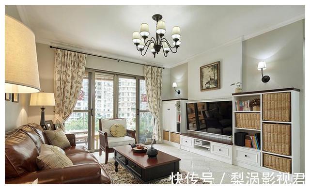 美式风|她家不豪华，126㎡美式风，一进门就被厨房和餐厅迷住，太漂亮了！