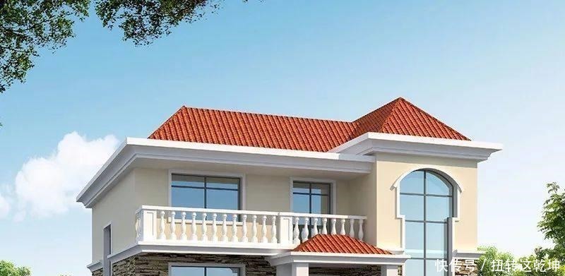 别墅|造价18万的两栋小别墅，带走廊设计，为农村生活量身定制！